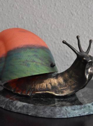 Lampe escargot vintage