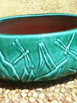 jardinière ceramique , vintage 