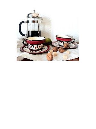 Paire de tasses en faïence Saint Jean de Bretagne 