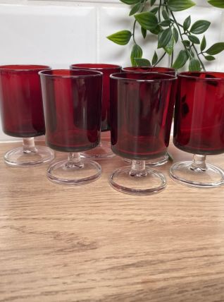 Set de 6 verres à vin blanc Luminarc Suède Rubis