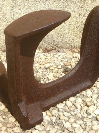 enclume cordonnier  en fonte , vintage