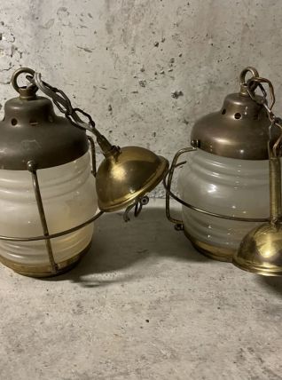 Paire de suspensions de marine