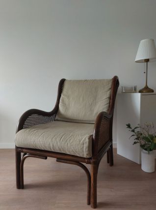 Fauteuil rotin et cannage 