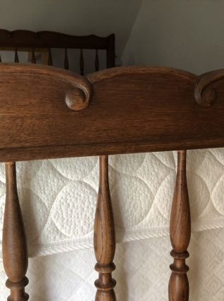 Magnifique chambre à coucher artisanale en chêne massif