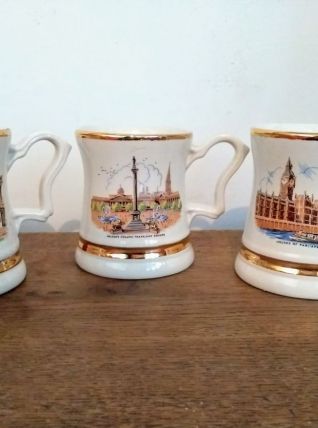 Ensemble de 3  Mug Prince William Pottery
