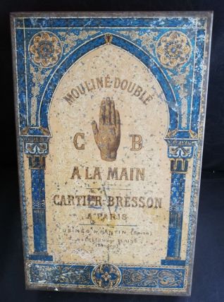 Ancienne boîte métal Cartier Bresson 1900