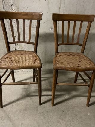 Chaises bistrot années 50