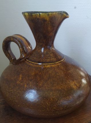 vase pichet en céramique 1970 Accolay