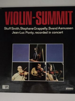 Disque 33T Violin Summit Concert Smith /Grapelly/Asmussen/Po