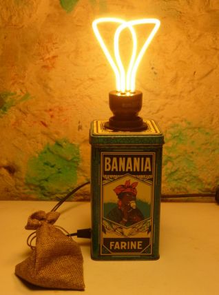 LAMPE " BANANIA - FARINE " 