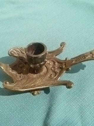 bougeoir oiseau  , vintage