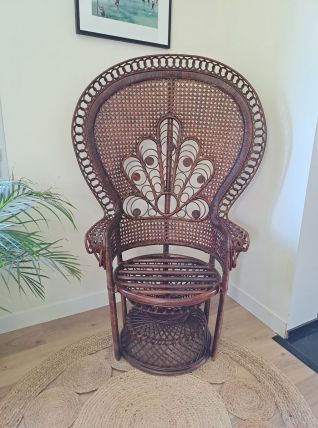 Fauteuil emmanuelle rotin