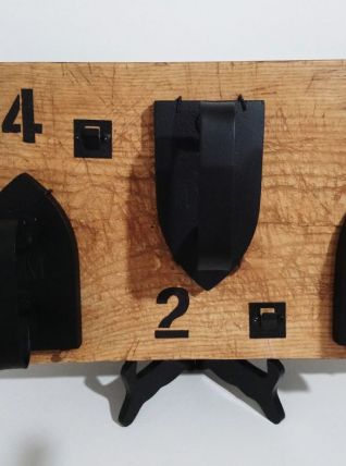 PORTE-MANTEAUX 3 PATÈRES STYLE ATELIER DIY