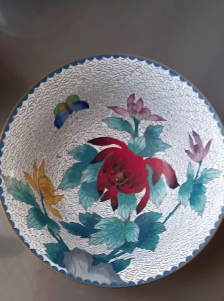 Coupelle en cloisonné 