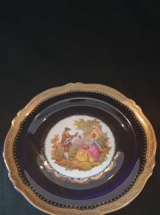 Assiette décorative en Porcelaine