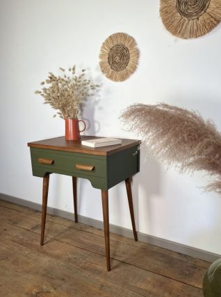 Petit bureau console vintage 