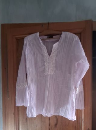 Blouse rose vintage 