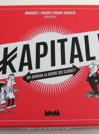 jeux société Kapital Pinçon-Charlot la ville brûle vintage 