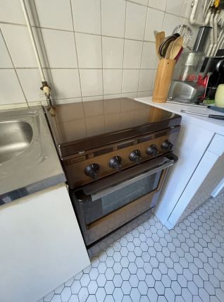 Cuisinière Vintage fonctionnelle 