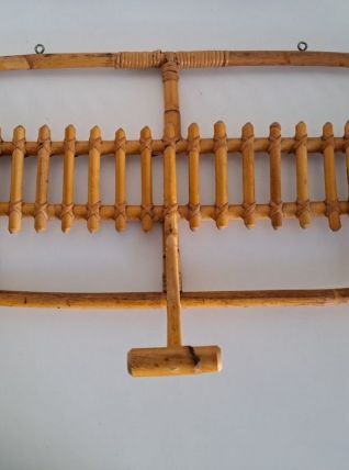 Porte-manteau en bambou 