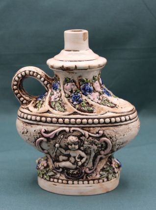 Pichet à Vin Allemand - Céramique en relief - Vintage