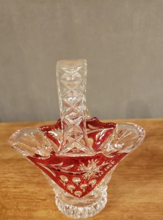Panier en cristal de bohème Anna Hutte