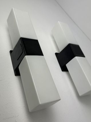 PAIRE D’ANCIENNES APPLIQUES « ERCO » 1970 VINTAGE