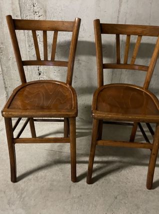 Chaises bistrot années 50