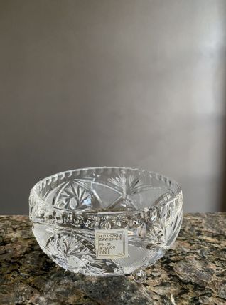 Bol ou bonbonnière en cristal de Pologne 