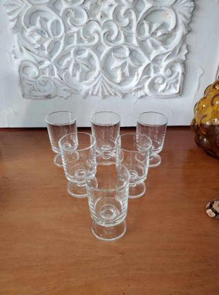 Ensemble de 6 verres à liqueur transparents LUMINARC