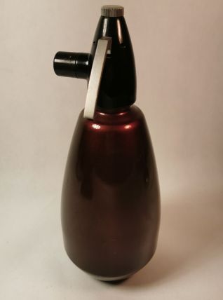 Siphon à soda Seltzer bordeaux foncé Aluminium auto-siphon v