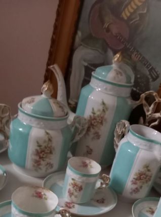 Service a cafe porcelaine de saxe