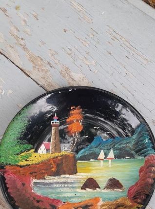 Assiette decorative DUQUENNE