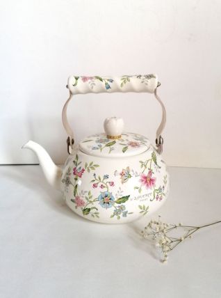 Bouilloire tôle émaillée japon