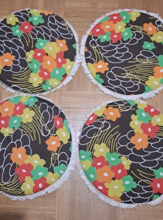 Coussins/ galets de chaises. Vintage. 