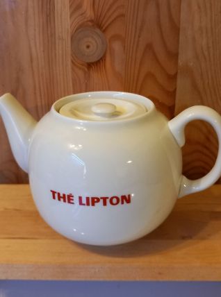 Théière vintage Lipton
