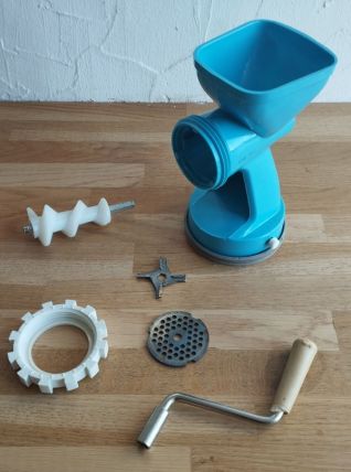 Hachoir à viande manuel Vintage, années 70, Tricarne