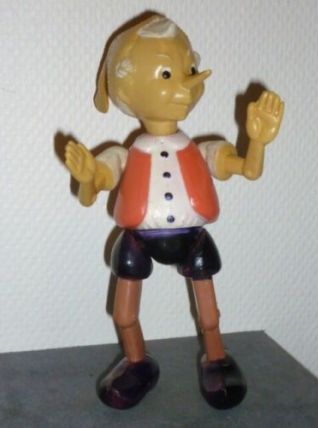 ANCIEN JOUET PINOCCHIO 1950 CARLO COLLODI