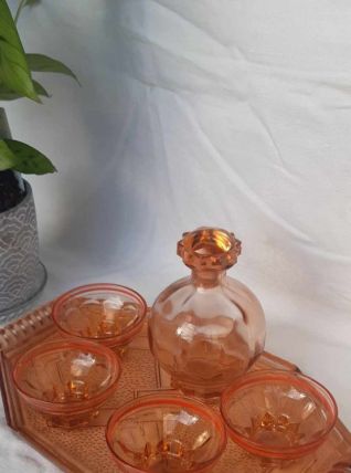 Service à Liqueur Art Déco de De Rupel, Belgique, 1938