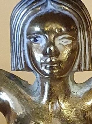 figurine egyptienne laiton