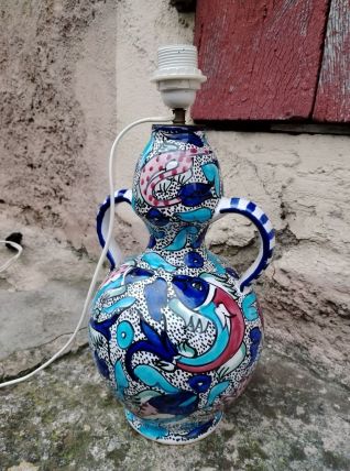 Pied de lampe céramique 