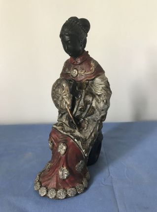 Statuette Femme en Métal