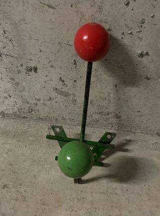 Patère 2 boules années 50