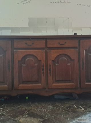 Buffet bas bois massif