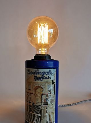 Lampe vintage chevet salon bureau boîte "Berlingots"
