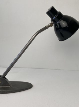ANCIENNE LAMPE DE BUREAU INDUSTRIELLE BAUHAUS « JACOBUS » 