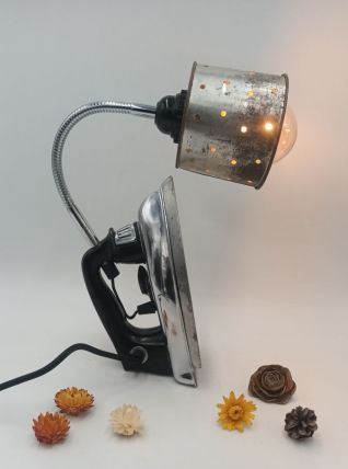 Lampe industrielle, Detournement d'objet