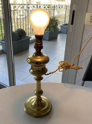 Lampe en laiton