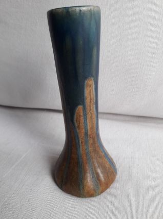 Vase soliflore vintage signé Denbac 