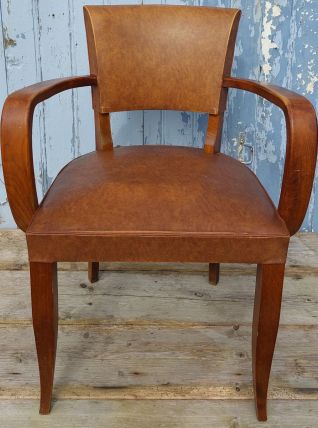 Fauteuil bridge en skaï